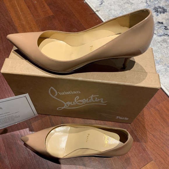 Christian Louboutin 'Pigalle Follies' size 37 - Picture 6 of 9